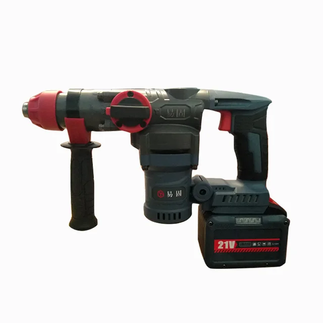 High-Power 21V Brushless Lithium Drill Industrial Grade Handheld for Concrete SDS Max 220V Electric Battery Powered