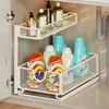 Blanc, design coulissant à deux niveaux