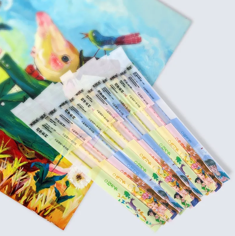 Цветная кисть для гуаши