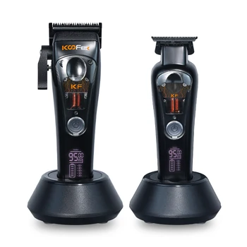 2024 Koofex Professional Barber Machine Set High-speed Low Noise Magnetic Motor Hair Clipper Trimmer