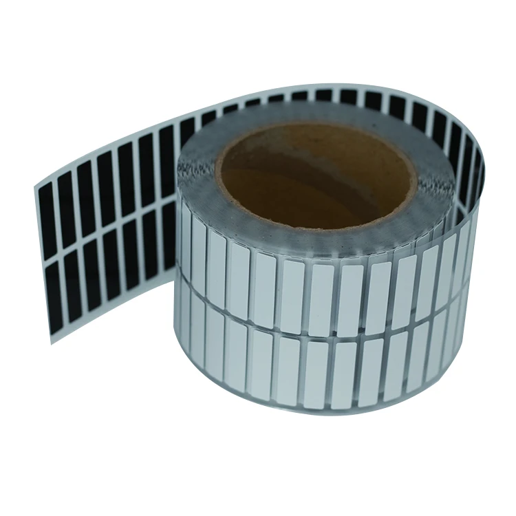 125 Micron Vulcanizing Label Materials Custom Cutting High Temperature Tyre Pet Barcode Label