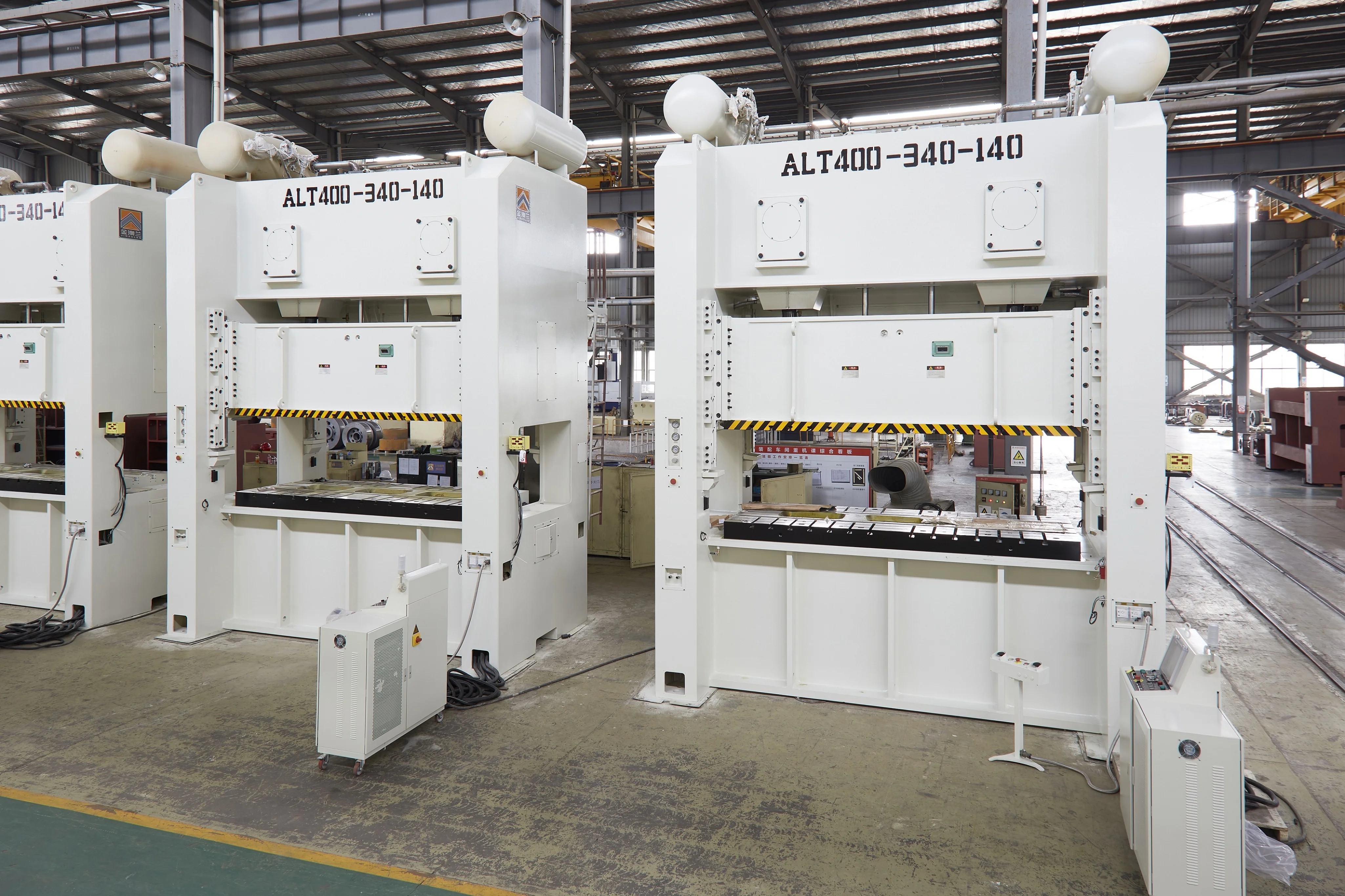 Motor Shell Production Line 400 Ton Power Press with Progressive Mold and Feeder