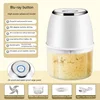 White- 300ML PP+4 blade cutter