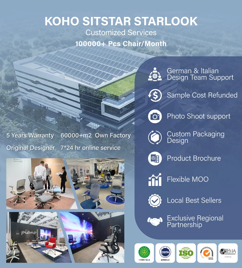 Office Furniture Manufacturers Comfortable Mesh Chair Office Ergonomic Office Chairs Luxury With Nylon Base Bifma