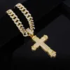 Gold Pendant +50cm Cuban Chain
