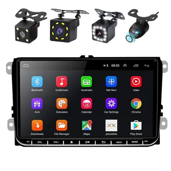 Customized 1g+16g Quad Core 9-inch Android Bluetooth Navigation Mp5 And Android All-in-one Machine Car Player