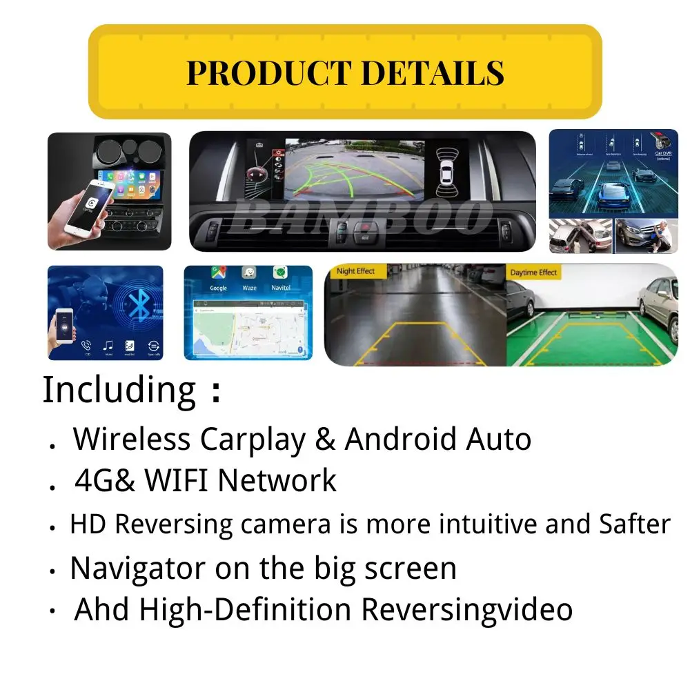 Portable for DVD Player CarPlay GPS Navigation Multimedia Player for Bentley Flying Spur Continental GT 2005-2019