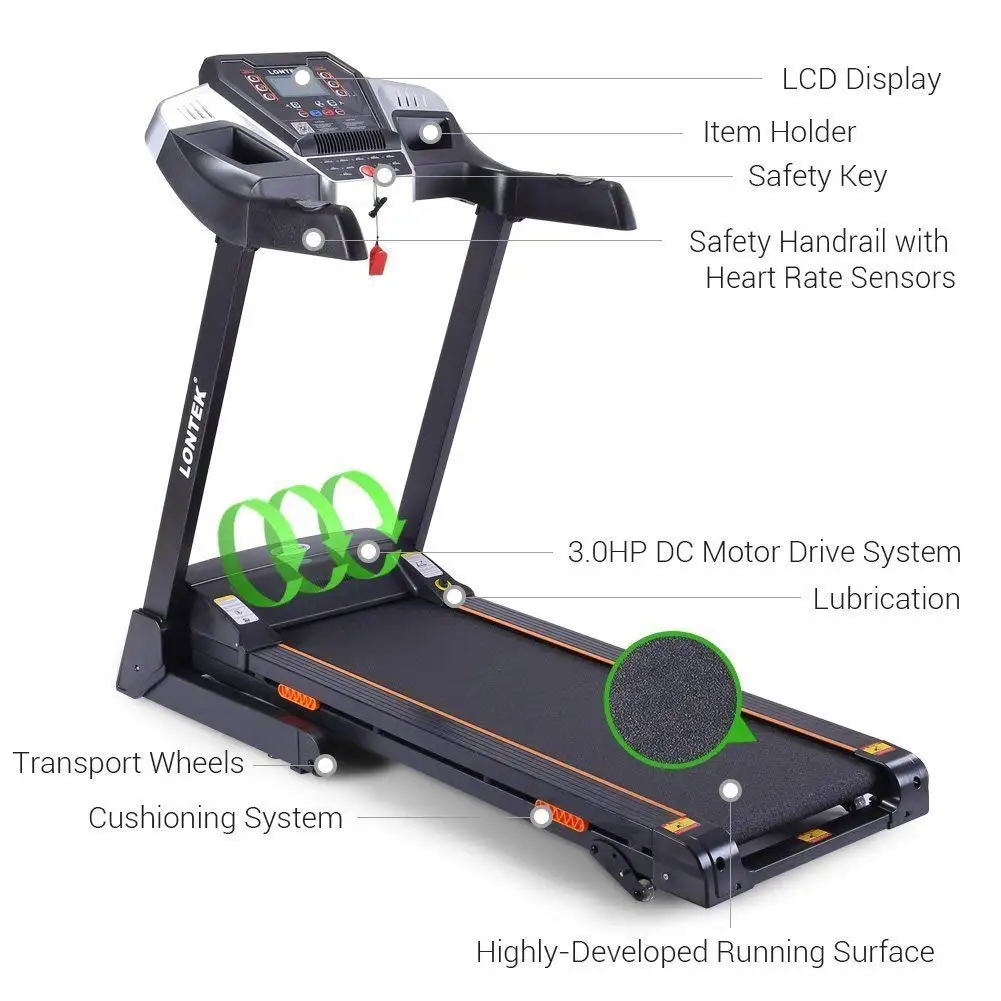 New Umay T500 New Product CE CB EN957 ROHS Home Use Motorized Treadmill