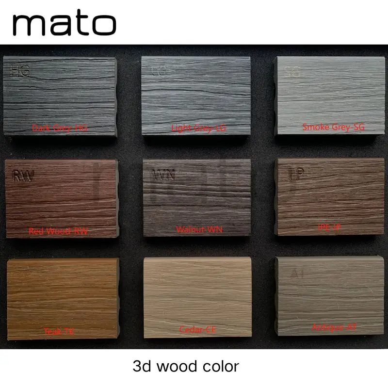 Mato Composite Decking Boards WPC Composite Decking
