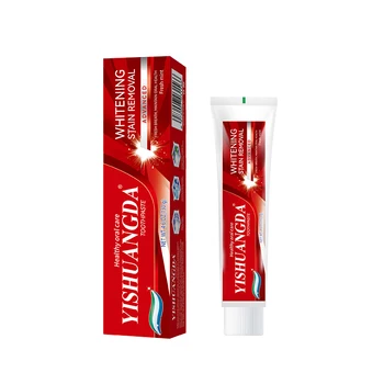 100g YISHUANGDA WHITENING TOOTHPASTE  STAIN REMOVAL