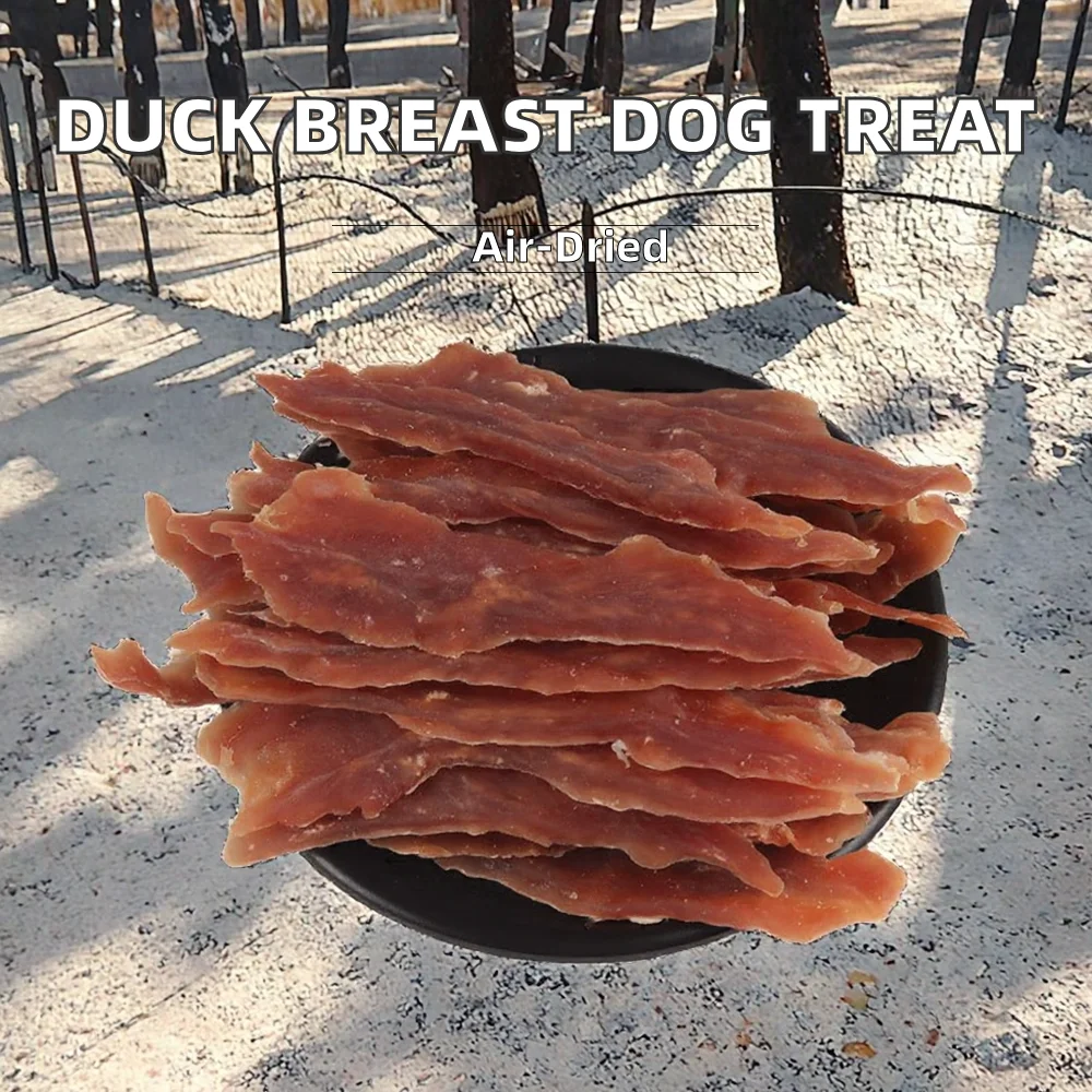 Duck Breast Dried Pet Snacks OEM Factory Universal Golden Retriever Training Reward Bite Glue Stick Dog Snacks Pet Food supplier