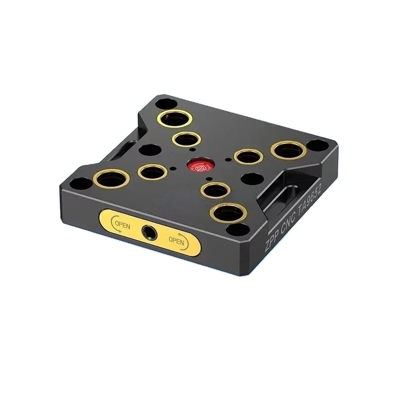 TEBAK OEM CNC Industrial High Precision 4/5axis zero Point Quick Change Fixture CNC Tooling Machining Center Self-centering Vise