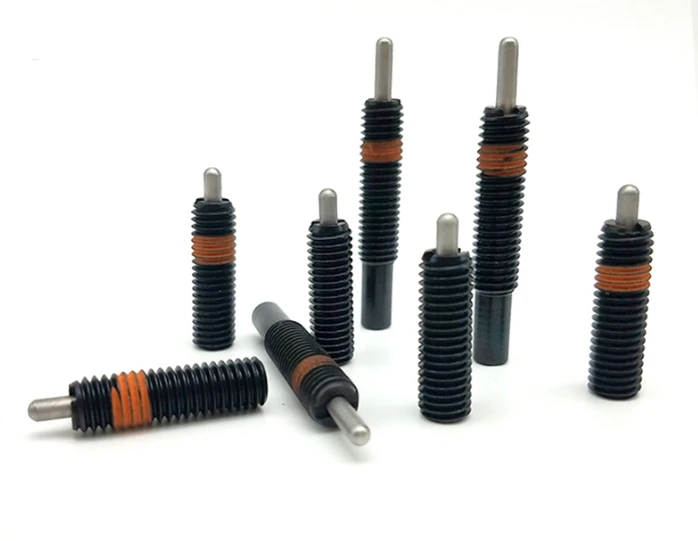 Direct factory price PJS/PJL/ PJH/PJX M3-M12 Carbon Steel Black Oxide Heavy/Light Load Spring Plunger High Quality