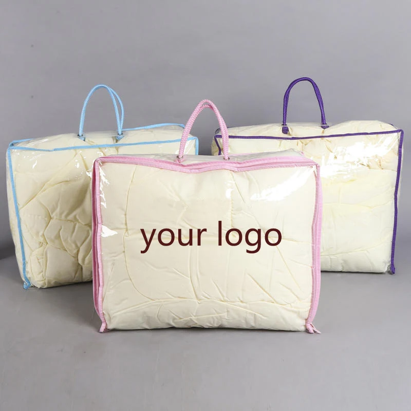 Buy Wholesale Taiwan Vinyl Zippered Bag For Packaging Quilt, Duvet