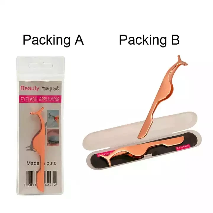 product factory hot sale stainless steel tweezers beauty tool popular eyebrow tweezers-10