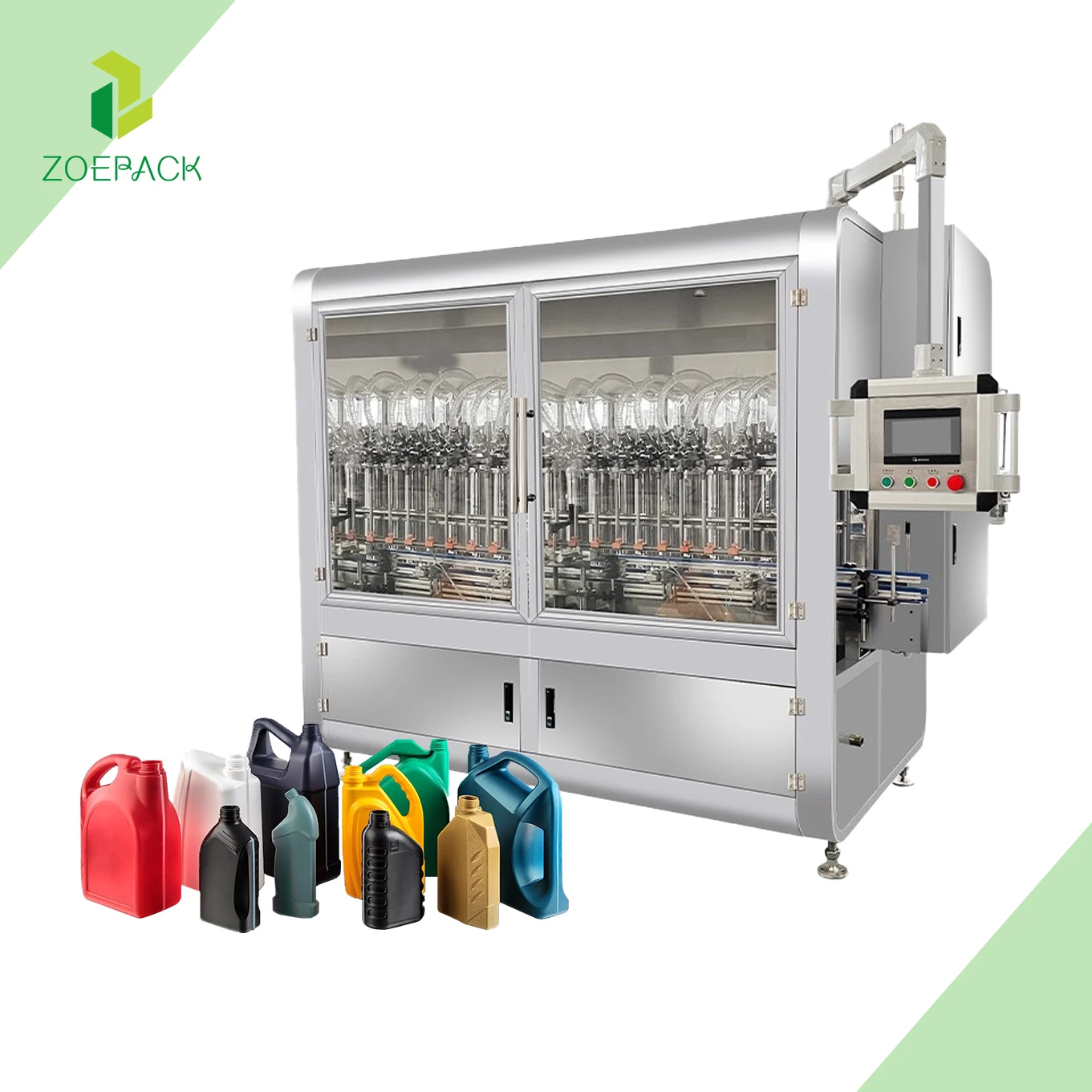 High Speed Automatic 1L 3L 5L Engine Motor Oil Bottle Filling Machine Car Lubricant Oil Bottle Filling Packing Machine