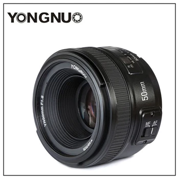 High Quality YN50mm F1.8 Large Aperture AF Auto Focus FX DX Full Frame Lens for Nikon for Canon Camera detail image