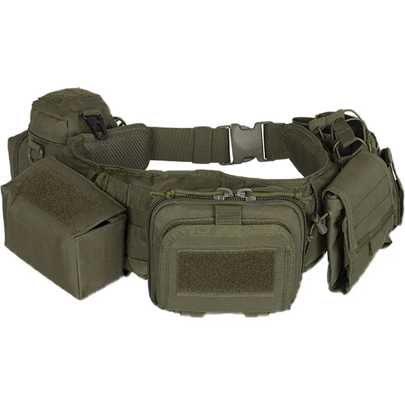 High Duty Quick-release Buckle Outdoor Tactical Belt Sport Enthusiasts Duty Belt Quick Release Adjustable Utility Belts