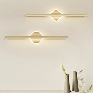 Zeal Lighting Modern Acrylic Modern bar Led Fixture Vanity Wall Lamp Bathroom Wall Lights for Mirror