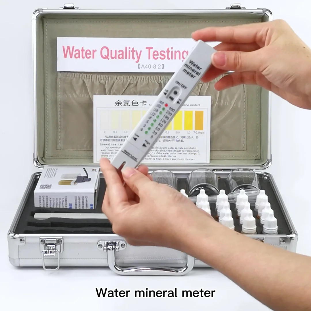 Top Sale Drinking Water Quality Testing Kit With Reagent And Meter