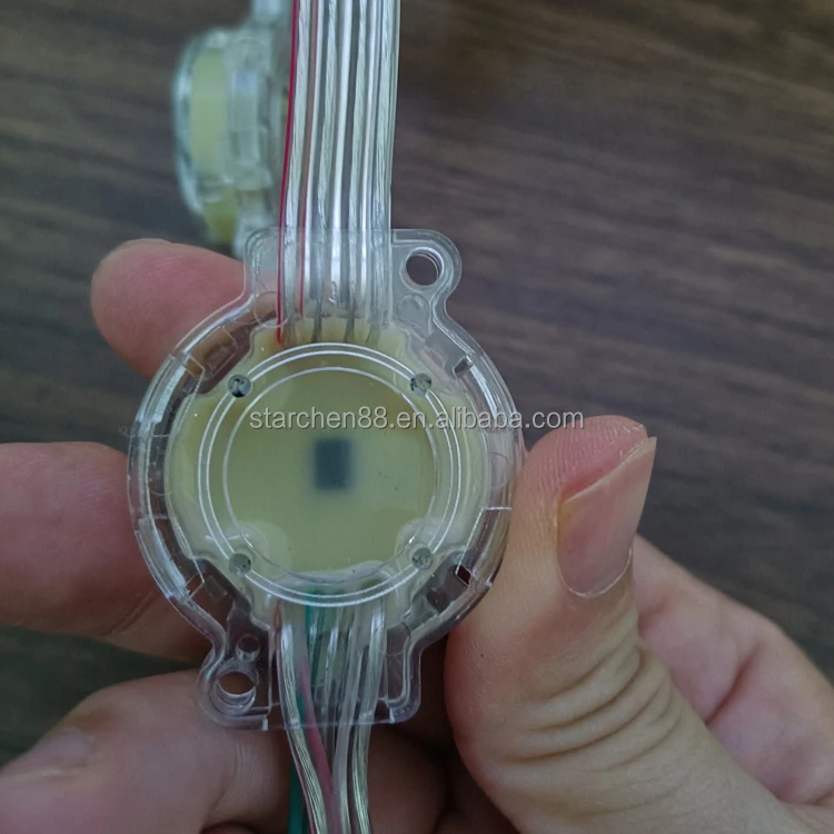 12 В 30 мм 0,72 Вт 3 светодиода smd 5050 8206ic полноцветный модуль rgb светодиодный источник света