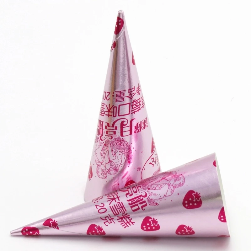 6x6 Wrapper Food Aluminium 6 x 75 Dans un emballage personnalisé de chocolat en aluminium