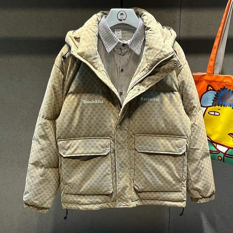 Customized Canadian Style Men's Goose Down Jacket Outdoor 1:1 Quality Winter Jacket