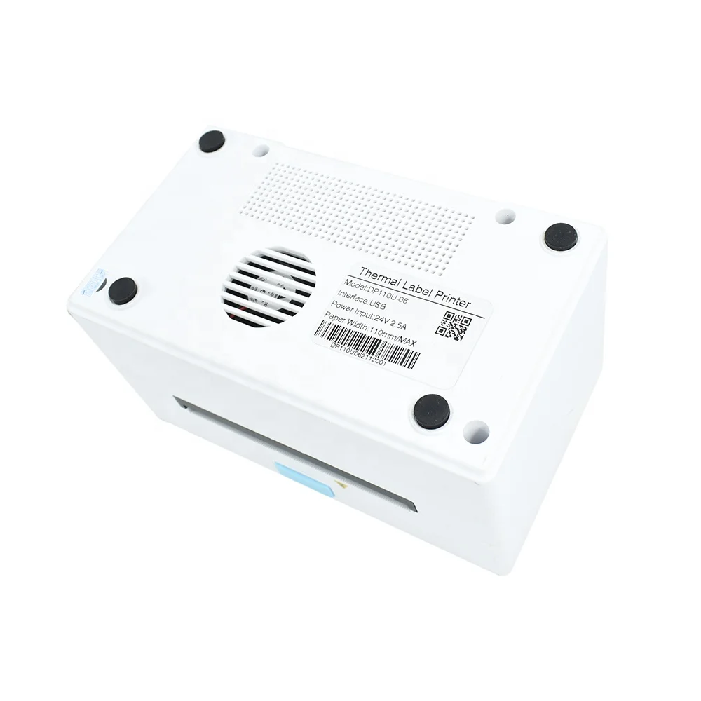 Fast Printing 4 Inch Thermal Printer for Retail System Portable 110mm Thermal Label Printer
