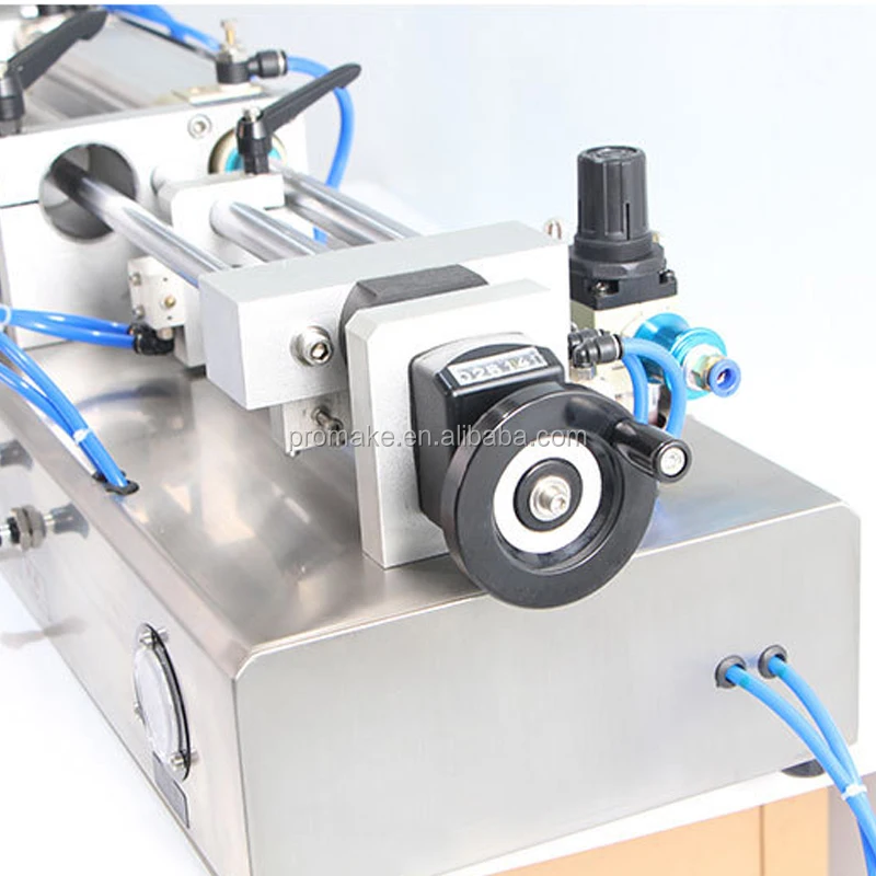 100~1000ml Customizable Semi-automatic Pneumatic Horizontal Emulsion Liquid Bottle Filling Machine with High Fluidity