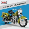 Harley 1953 74fl hydra glide vert