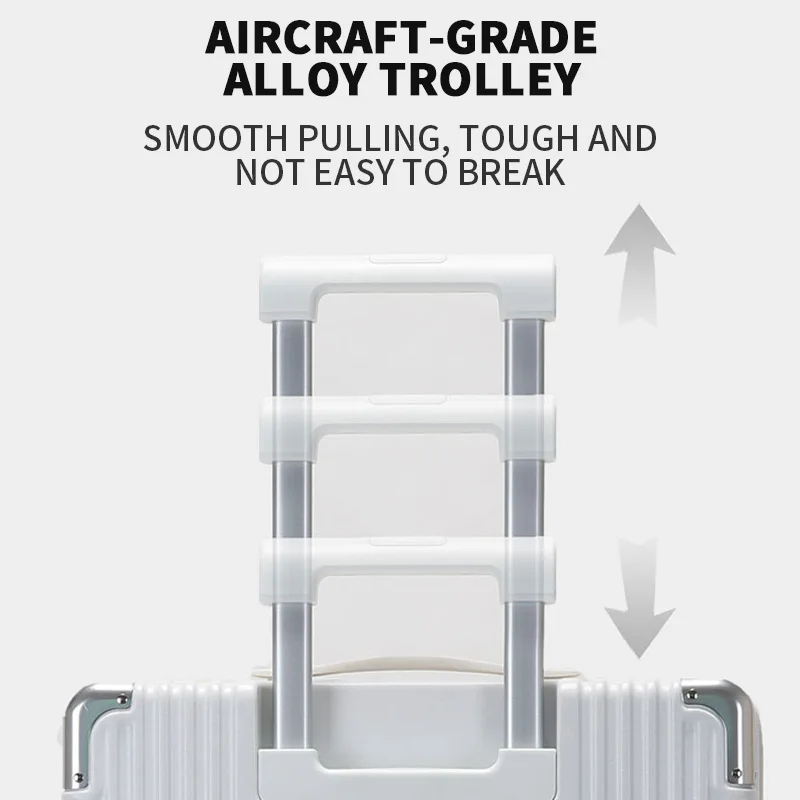 Custom Hard-Edged Swivel Small Suitcase with Wheels for Leisure and Business Carry-On Laptop Carrying