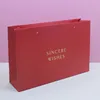 Paper Bag With Gold Logo