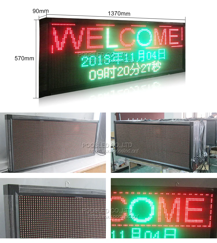 P10 Led Electronic Advertising Display Board Buy Electronic Visual