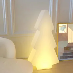 Colorful Plastic Christmas Tree with LED Illuminated Lights IP65 Rated for Outdoor Festival/Party/Holiday Decor