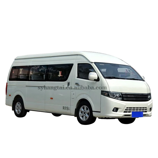 China Manufacturer HIACE 18 Seats Mini Bus Pure Electric Power Passengers City Shuttle Service