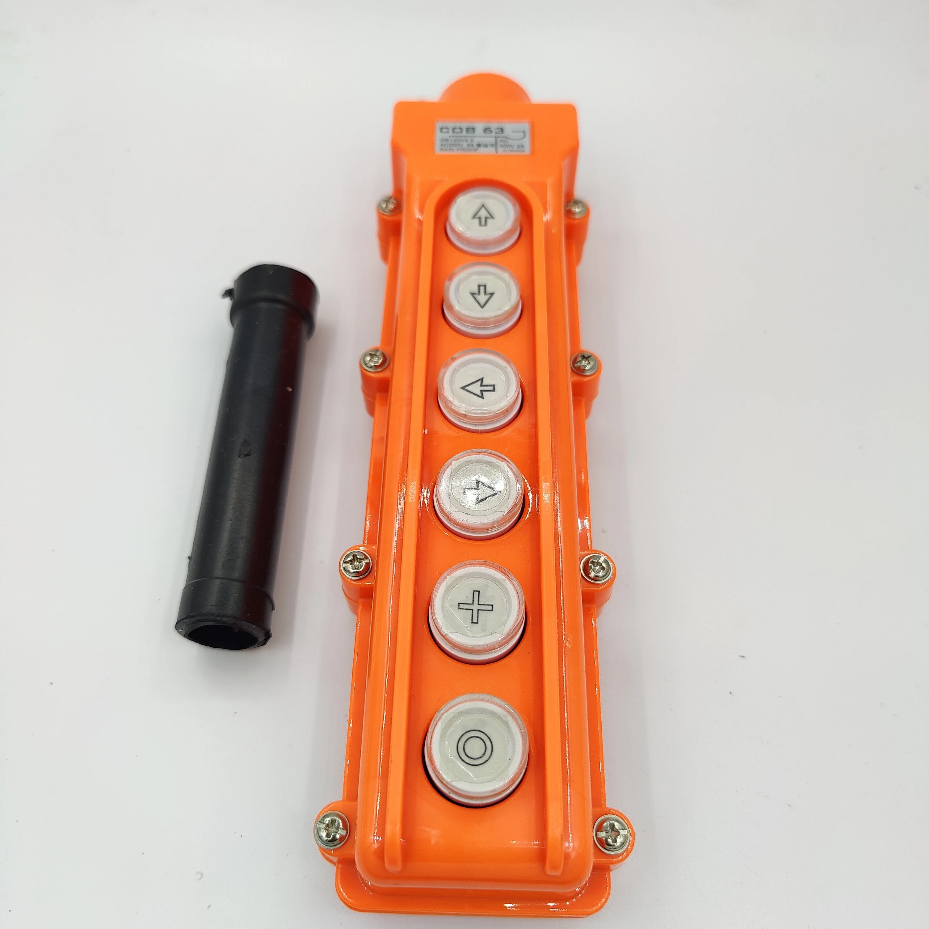 Interruttore A Pulsante Impermeabile COB-61 | 250V 5A | Per Gru, Argani | Con Guaina - Foto 5