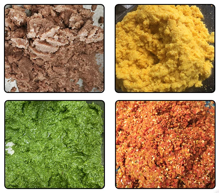Automatic Mashed Potatoes Processing Machine Vegetable Fruits Salad Cassava Onion Garlic Ginger Pepper Mashing Grinding Machine