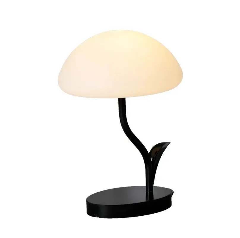 New European Creative Iron Light Rechargeable Dimming Table Lamp for Study Bedroom Bedside Living Room