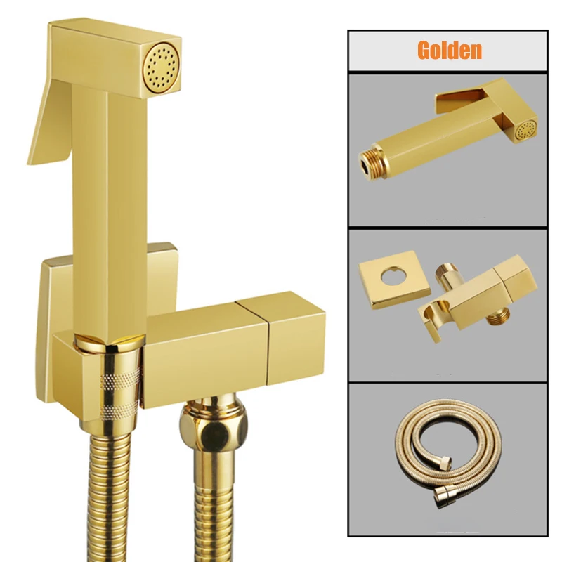 Modern Black Bathroom Bidet Sprayer Spray Hand Held Toliet Held Bidet