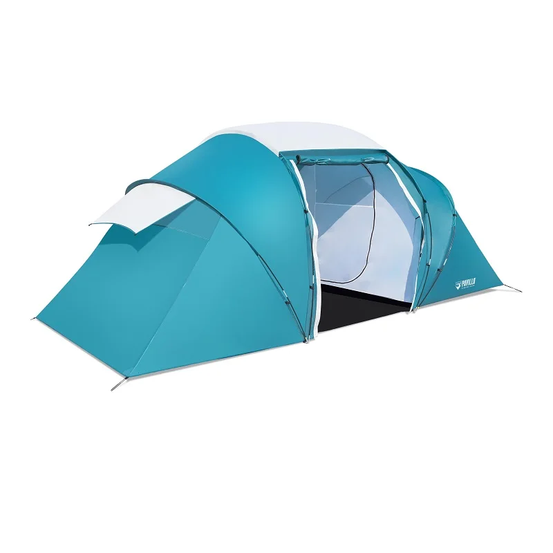 9/7 BESTWAY テント pavillo Family Ground 6 Bestway PAVILLO FAMILY GROUND 6 - Six person tent - blue