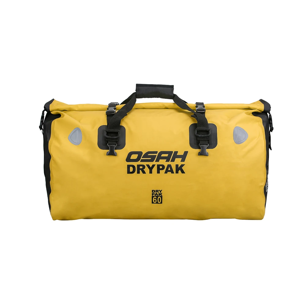 Высококачественная бесшовная Водонепроницаемая большая спортивная сумка из ПВХ 60 л для мотоцикла