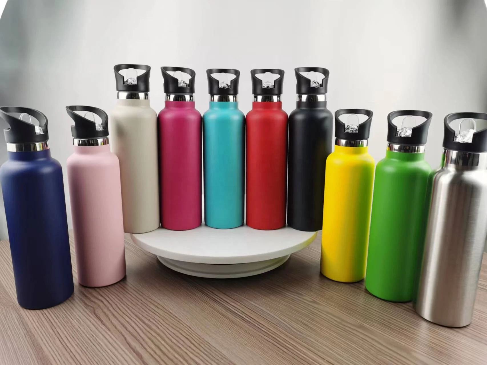 [JT-S17]500ml Stainless Steel Thermos Double Wall Vacuum Wide Mouth Flasks  Portable Travel Water Bottle