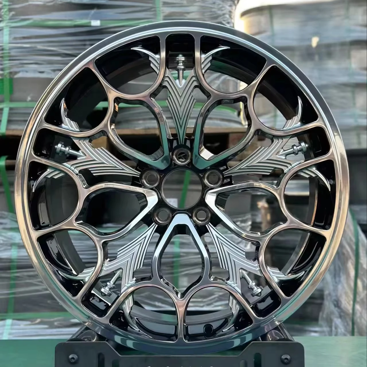 Customizable Angel Sword design forged rims 18 19 20 21 22 23 24 inch high quality wheels 5x112 5x114.3 5x120