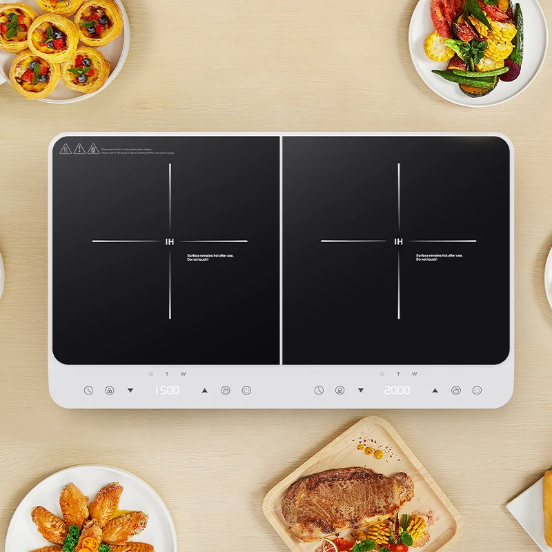 3400W for Home Electric Hot Plate Multifunction for CB CE Touch Screen Electronic Stove 2 burner Electric Induction Cooker