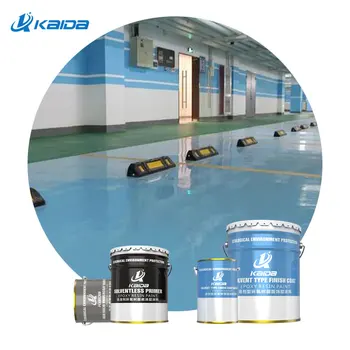 Kaida 100% Solid Clear Self-level Epoxy Garage Concrete Floor Coating Price Epoxy Resin Floor Paint