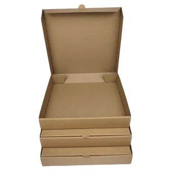 Hot off the shelf Good quality,  14 inch customizable pizza boxes of all sizes Wavy cardboard pizza boxes