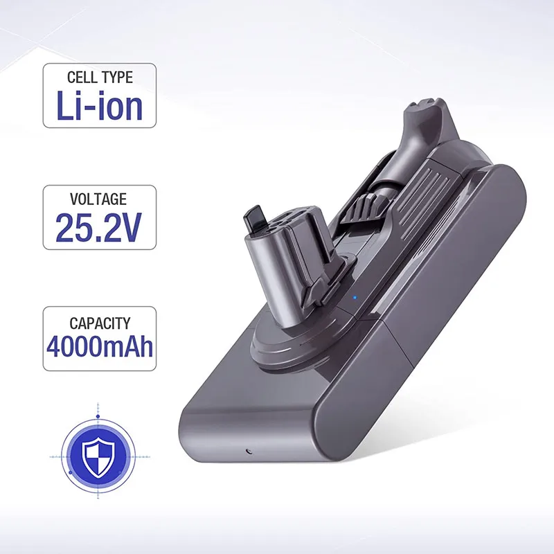 Replacement 4200mah 25.2v Dysons V11 Battery For Dysons Absolute Extra