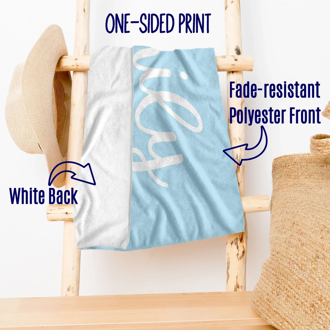 Индивидуальное имя и шрифт стиль пляжное полотенце для детей взрослых индивидуальный подарок отпуска банное