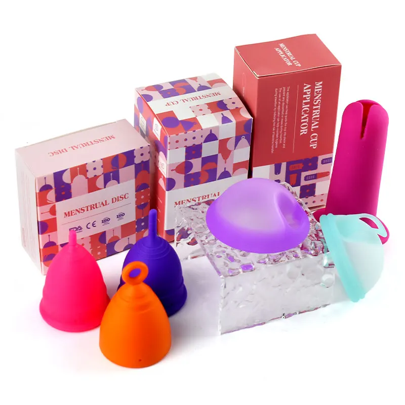 Customize Packaging Reusable Portable Period Cup Copa Menstrual Cup ...