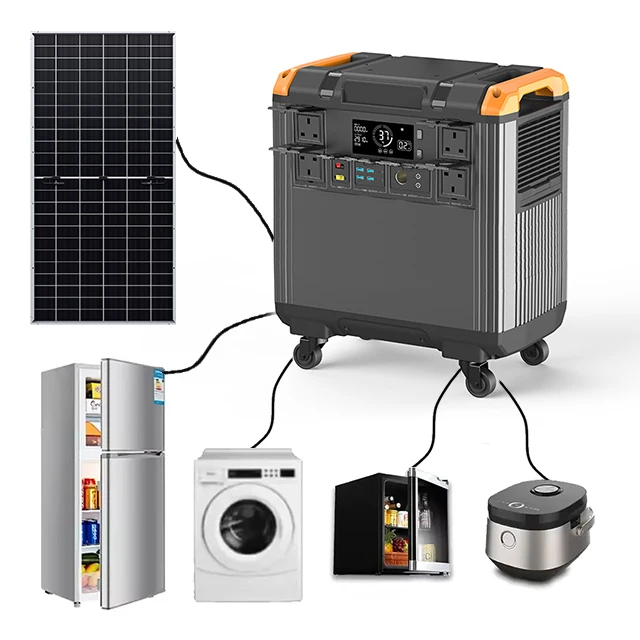HP 5000WH Prenosna Elektrana 220V Solarni Generator za Kamping, Automobilsku i Auto Napajanje